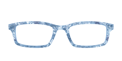 The Frosty Pearl Floral Crystal - Front Top Thumbnail - Pair Eyewear