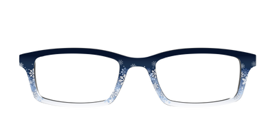 The Frosty Snowflake Split - Front Top Thumbnail - Pair Eyewear