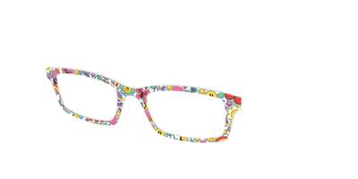 The Funky Foil Stickers - Angle Top Thumbnail - Pair Eyewear