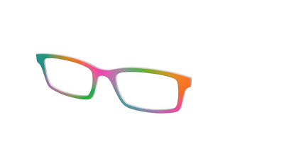 The Garden Gradient - Angle Top Thumbnail - Pair Eyewear