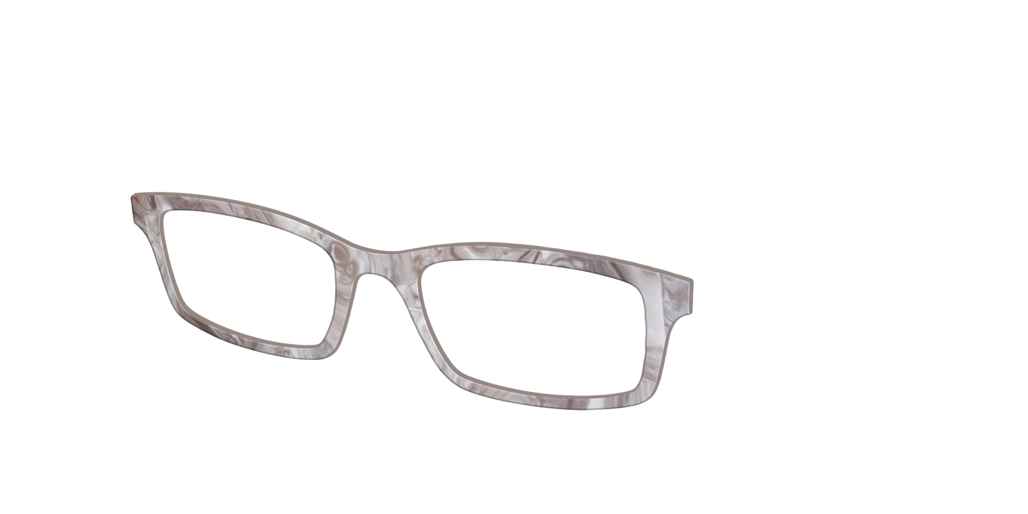 The Gray Marble - Angle Top Image - Pair Eyewear
