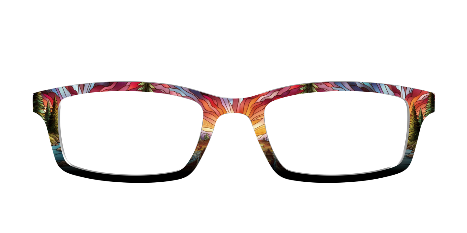 The Great Outdoors Stained Glass - Front Top Image - Pair Eyewear