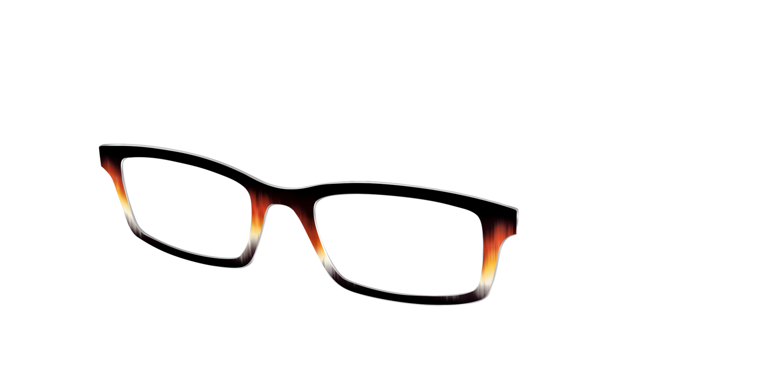 The Hallows' Eve Gradient - Angle Top Image - Pair Eyewear