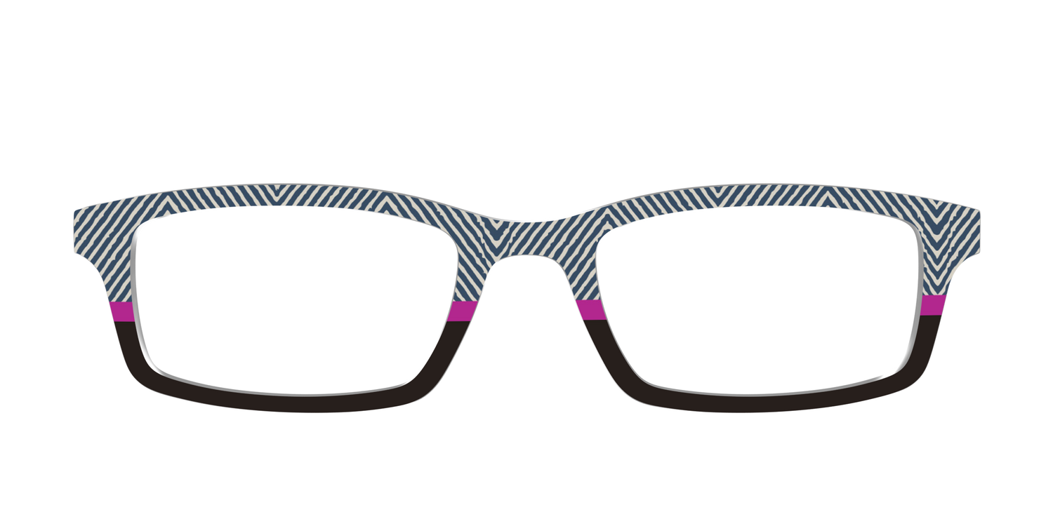 The Heritage Herringbone Split - Front Top Image - Pair Eyewear