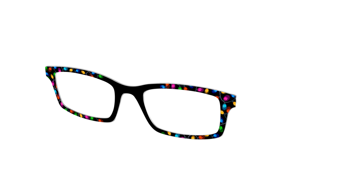 The Holiday Glow - Angle Top Image - Pair Eyewear