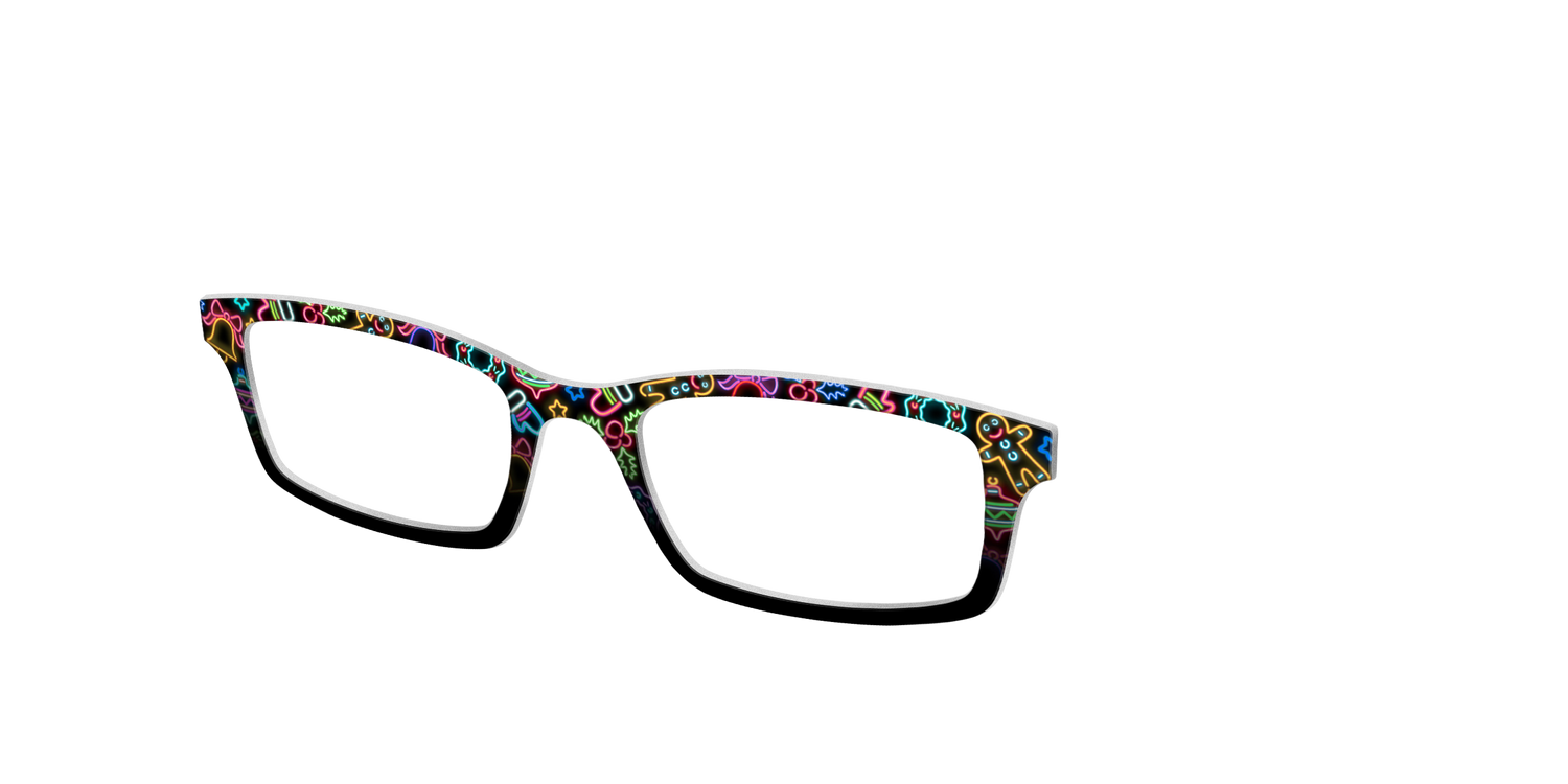 The Holiday Light Display - Angle Top Image - Pair Eyewear