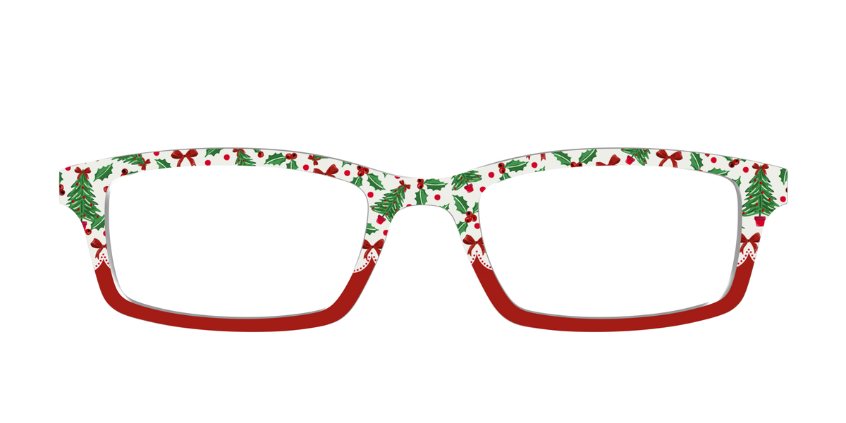 The Holly Jolly Split - Front Top Image - Pair Eyewear
