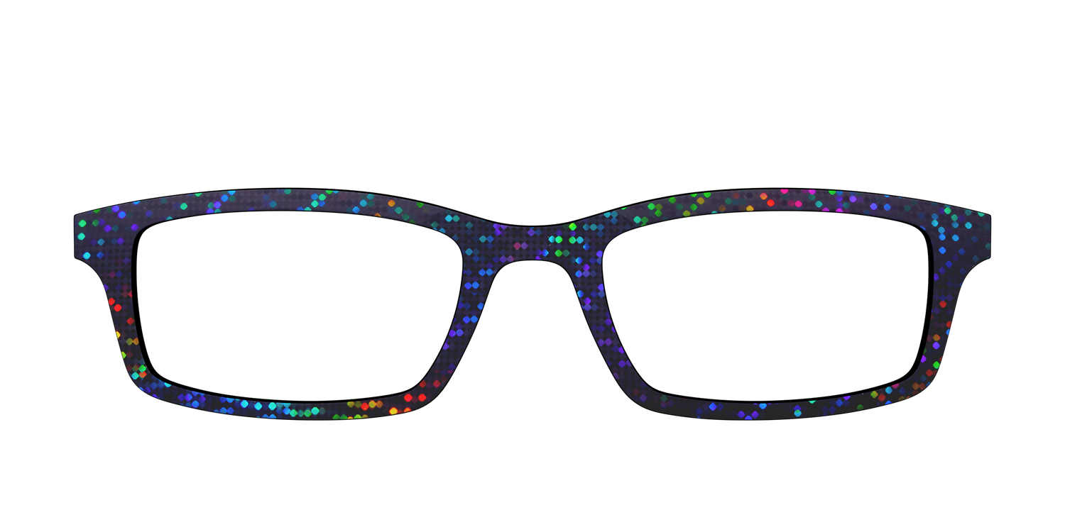 The Holographic Dots - Front Top Image - Pair Eyewear