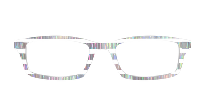 The Holographic Stripes Crystal - Front Top Thumbnail - Pair Eyewear