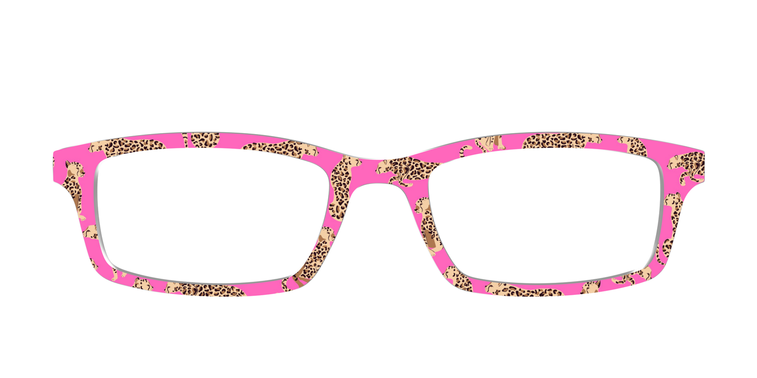 The Hot Pink Cheetahs - Front Top Image - Pair Eyewear