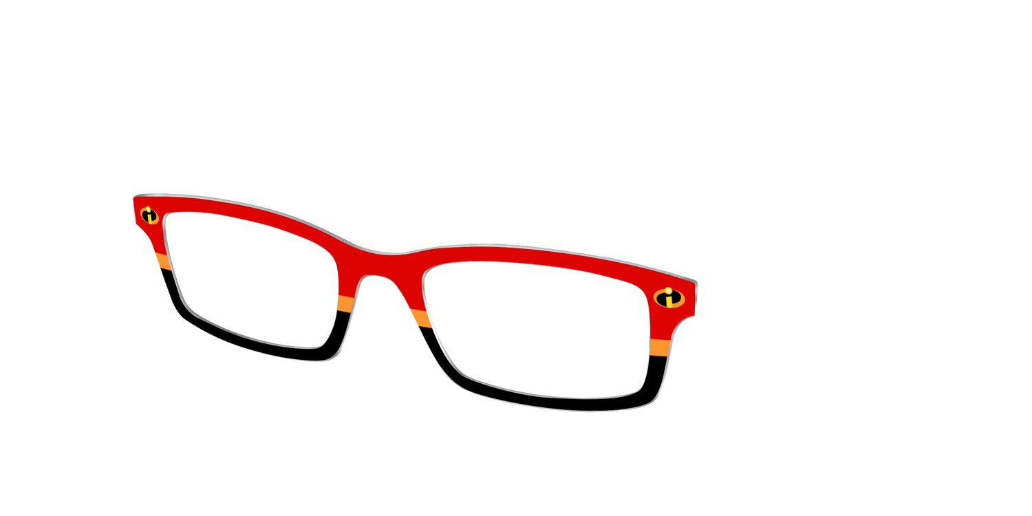 The Incredibles Super Suit - Angle Top Image - Pair Eyewear