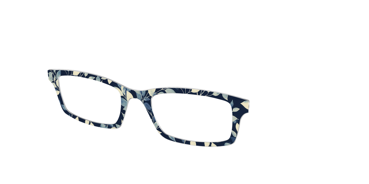 The Indigo Leaves - Angle Top Image - Pair Eyewear