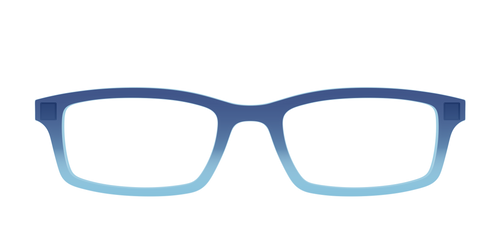 The Indigo to Sky Blue Gradient Crystal - Pair Eyewear