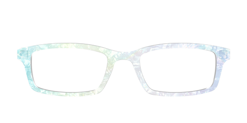 The Iridescent Pearl Marble Crystal - Pair Eyewear