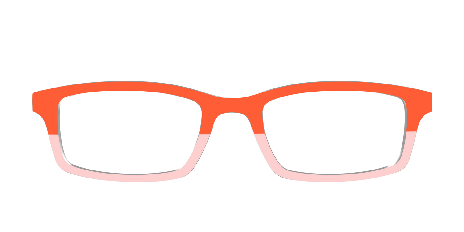The Jasper & Venetian Pink Split - Front Top Image - Pair Eyewear