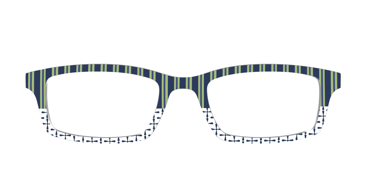 The Kayak Stripes - Front Top Image - Pair Eyewear