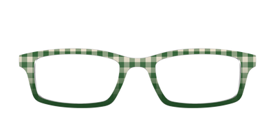 The Kelly Green Gingham - Front Top Thumbnail - Pair Eyewear