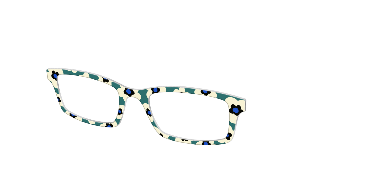 The Lagom Blooms - Angle Top Image - Pair Eyewear