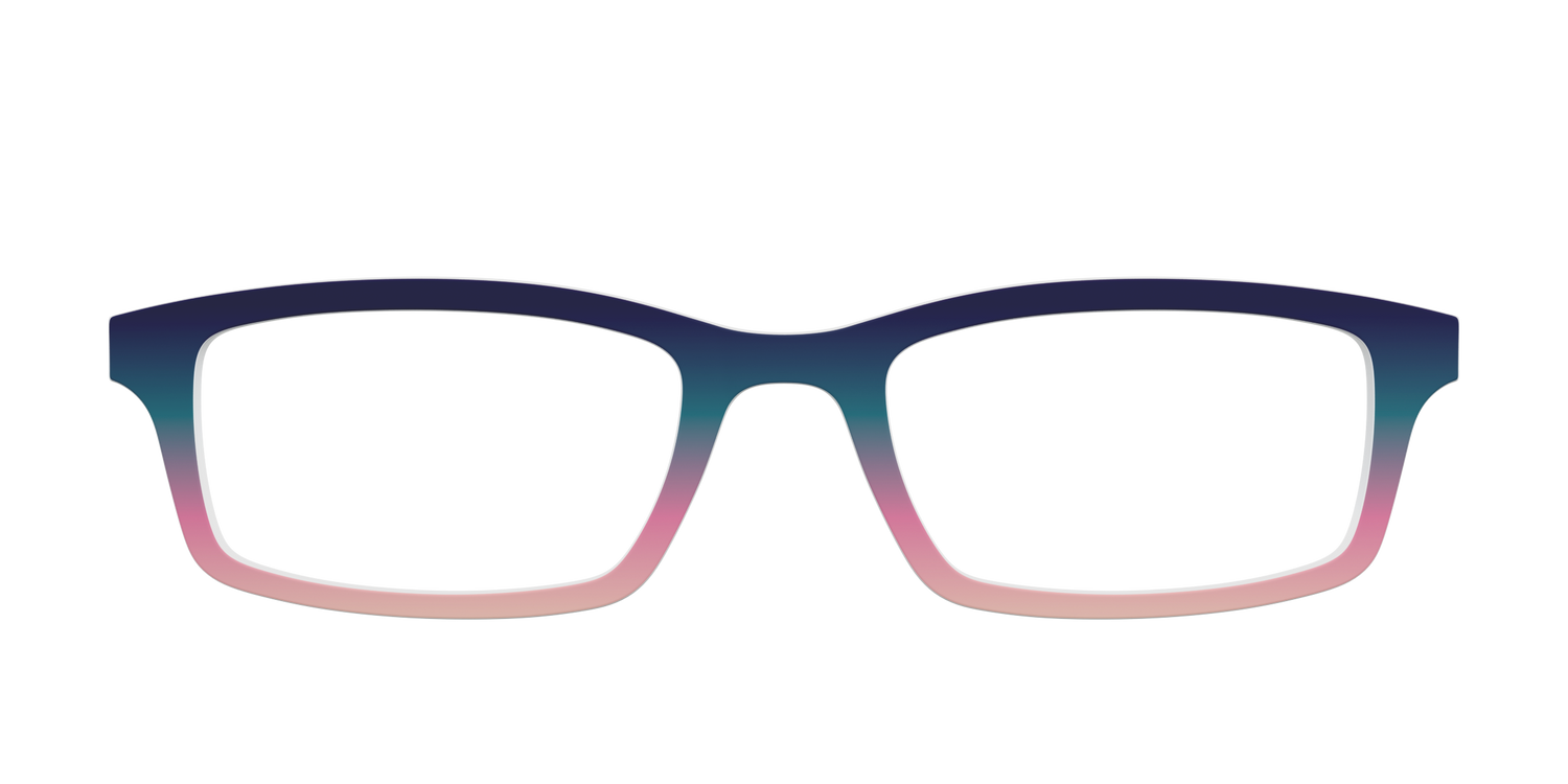 The Late Night Gradient - Front Top Image - Pair Eyewear