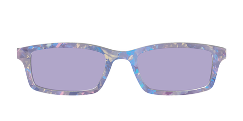 The Lavender Pearl Tort With Celestial Purple Lens - Pair Eyewear