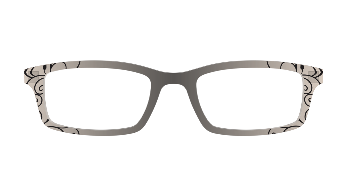 The Lavish Lattice Crystal - Front Top Image - Pair Eyewear