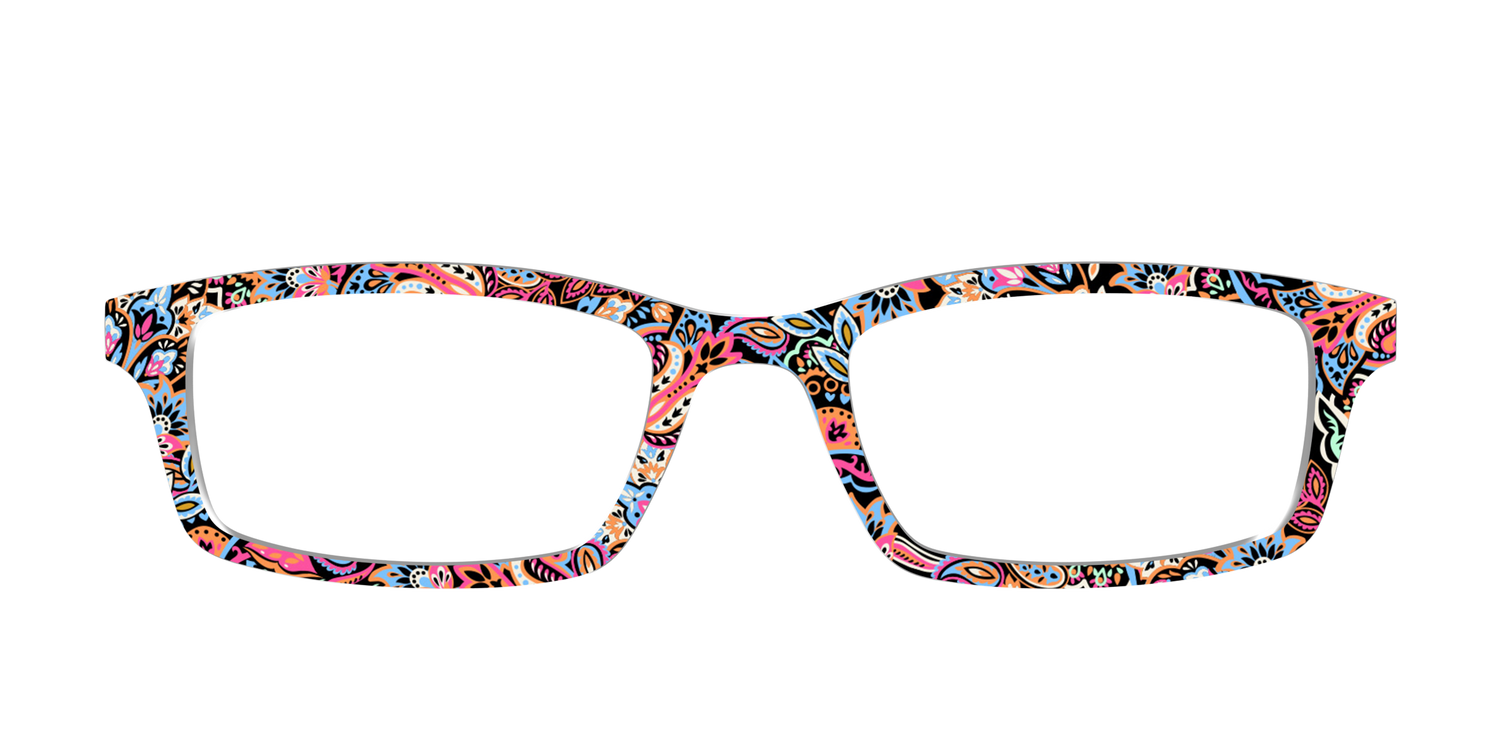 The Lavish Paisley - Front Top Image - Pair Eyewear