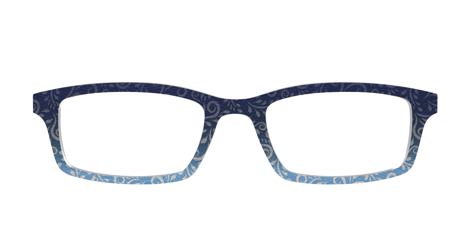 The Leather Leafwork - Front Top Image - Pair Eyewear