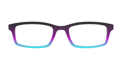 The Licorice to Seafoam Gradient - Front Top Thumbnail - Pair Eyewear