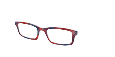 The Lodge Plaid - Angle Top Thumbnail - Pair Eyewear