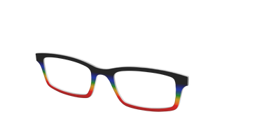 The Love Wins Gradient - Angle Top Thumbnail - Pair Eyewear