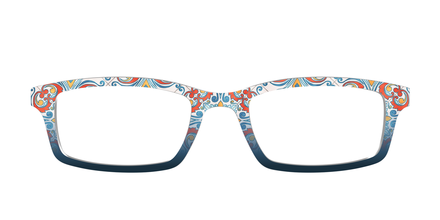 The Mediterranean Tile - Front Top Image - Pair Eyewear