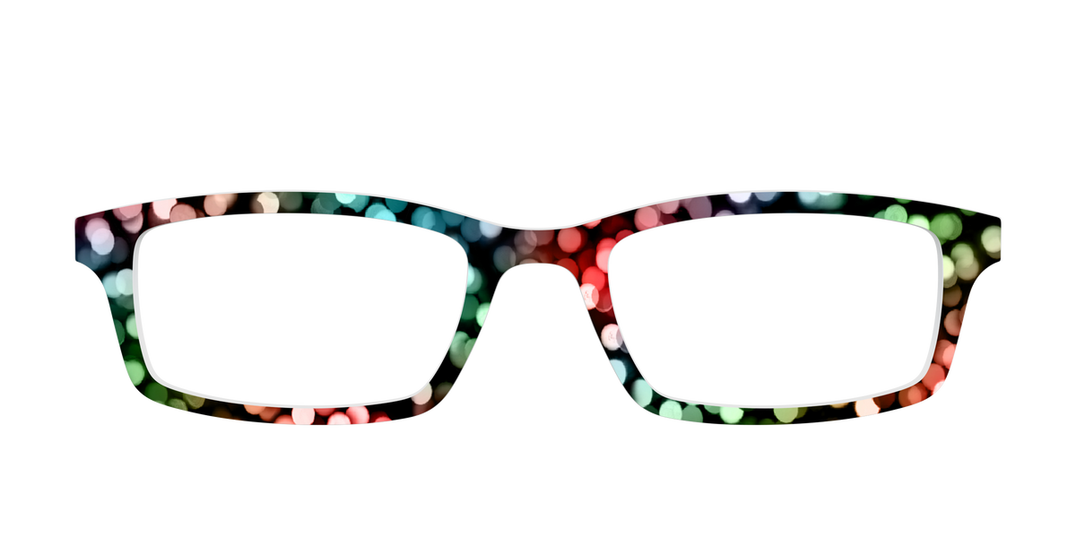 The Merry & Bright Bokeh - Front Top Image - Pair Eyewear