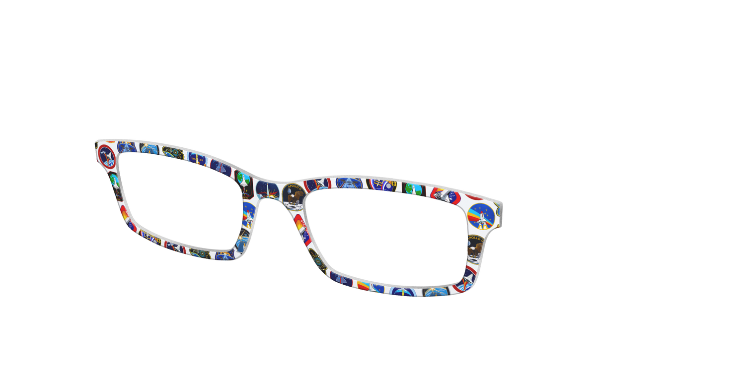 The Mission Patches - Angle Top Image - Pair Eyewear