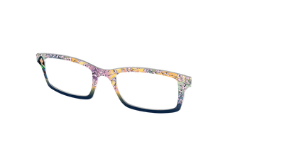 Mulan's Plum Blossoms - Angle Top Thumbnail - Pair Eyewear
