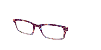 The Mulberry Floral Dip-Dye - Angle Top Thumbnail - Pair Eyewear