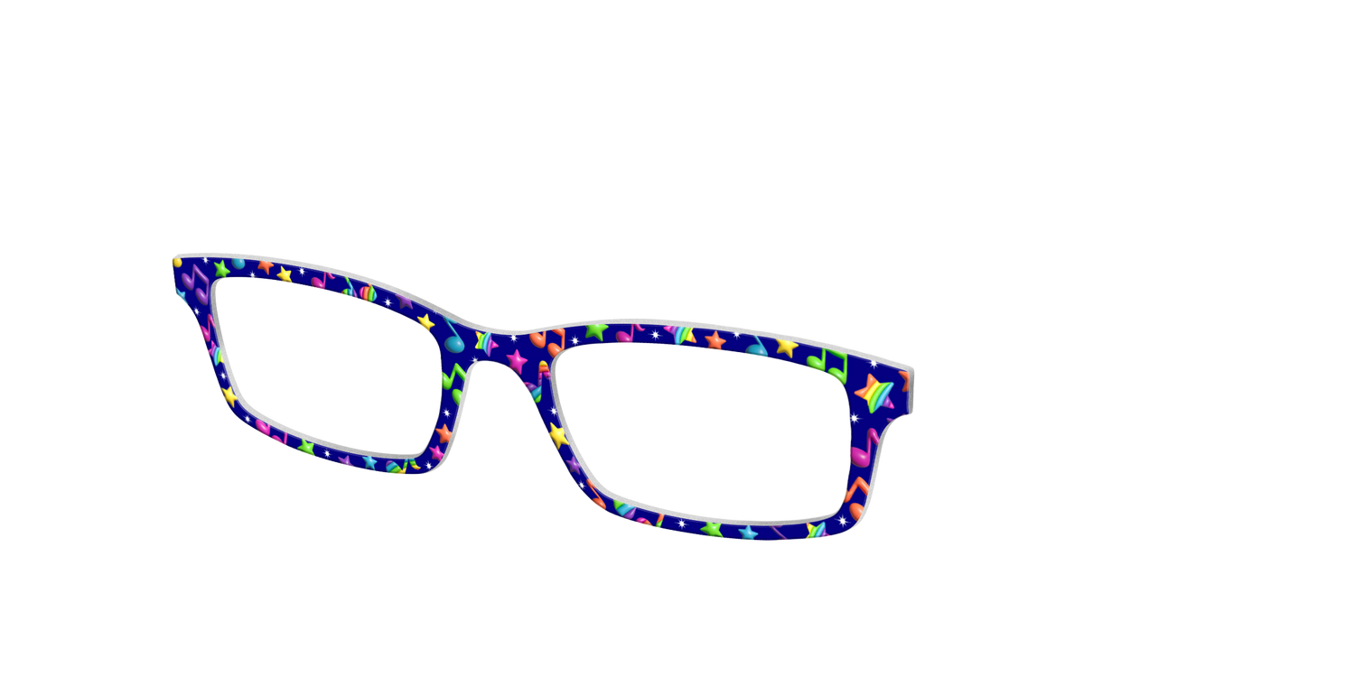The Music Charms - Angle Top Image - Pair Eyewear