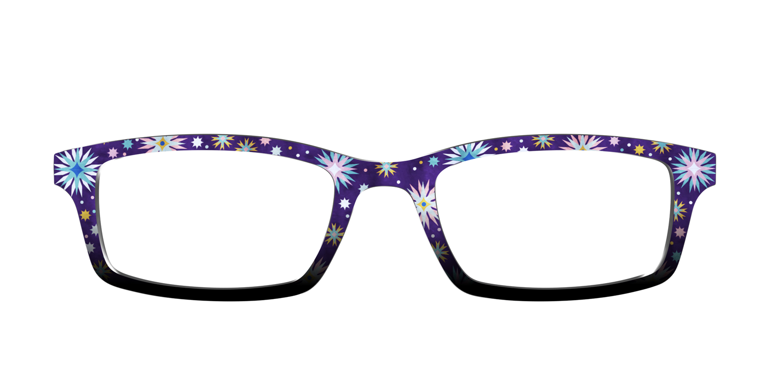 The Mystical Snowflakes - Front Top Image - Pair Eyewear