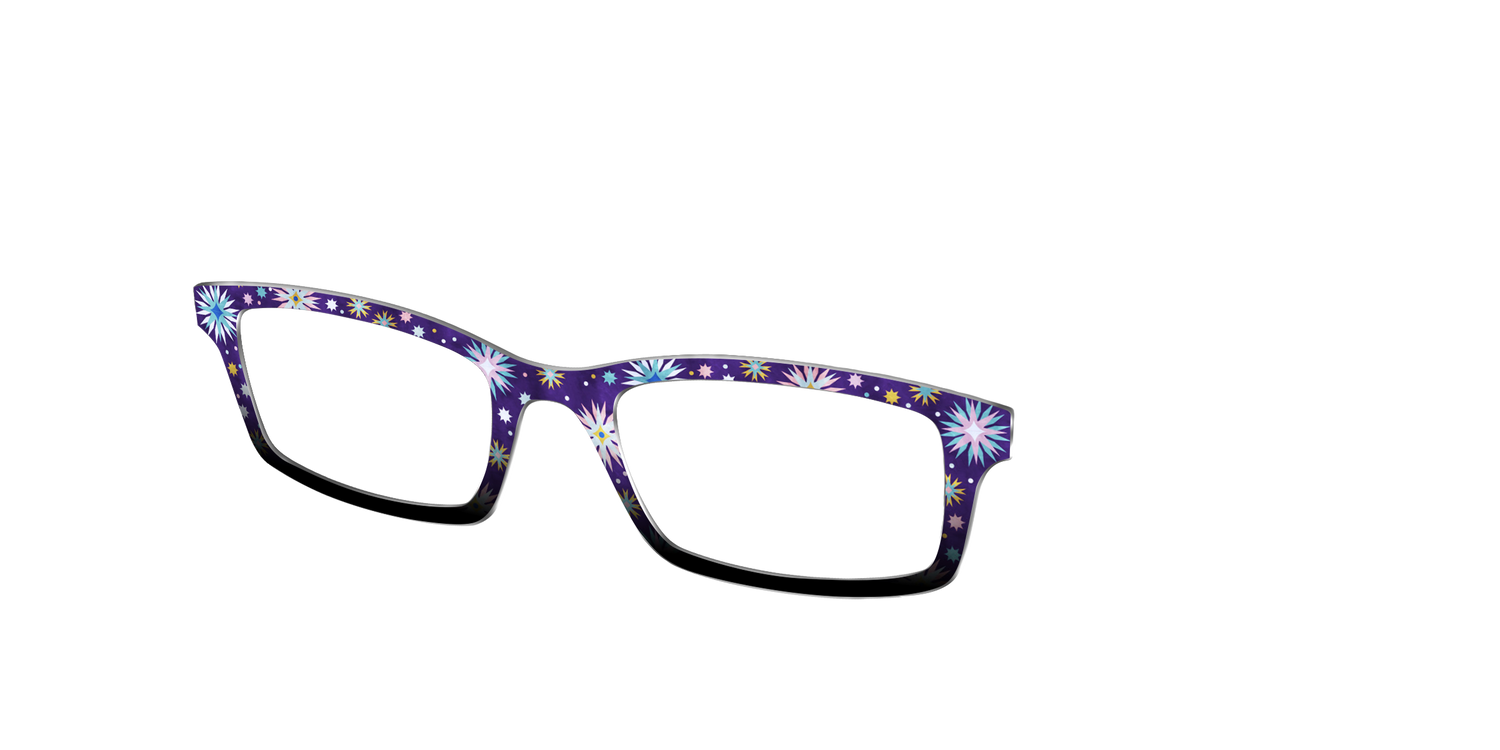The Mystical Snowflakes - Angle Top Image - Pair Eyewear