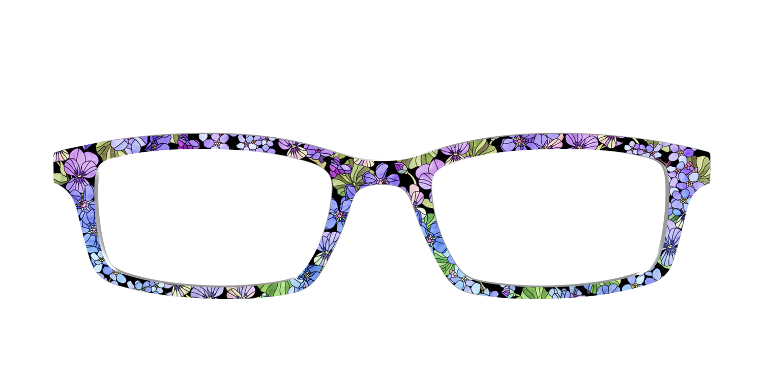The Night-Blooming Stained Glass - Front Top Image - Pair Eyewear