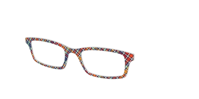 The Nordic Plaid - Angle Top Thumbnail - Pair Eyewear