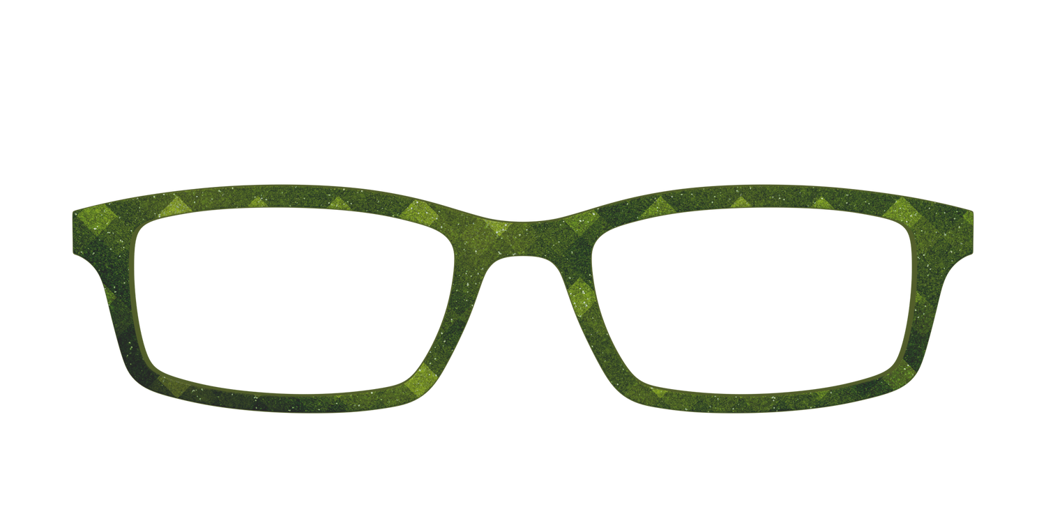 The Olive Geo - Front Top Image - Pair Eyewear