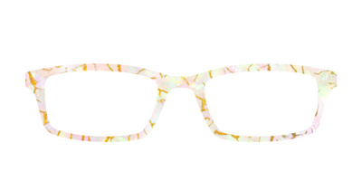 The Opalescent Pearl with Gold Streaks - Front Top Thumbnail - Pair Eyewear