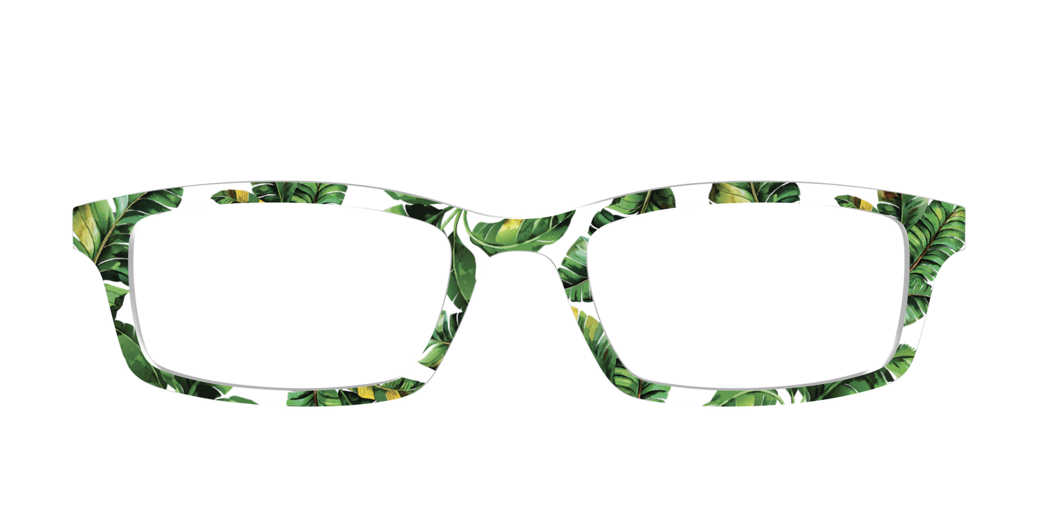The Palm Leaves Crystal - Front Top Image - Pair Eyewear