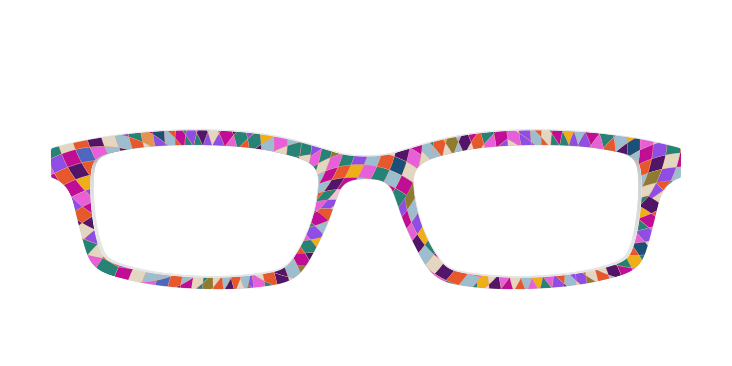 The Party Kaleidoscope - Front Top Image - Pair Eyewear