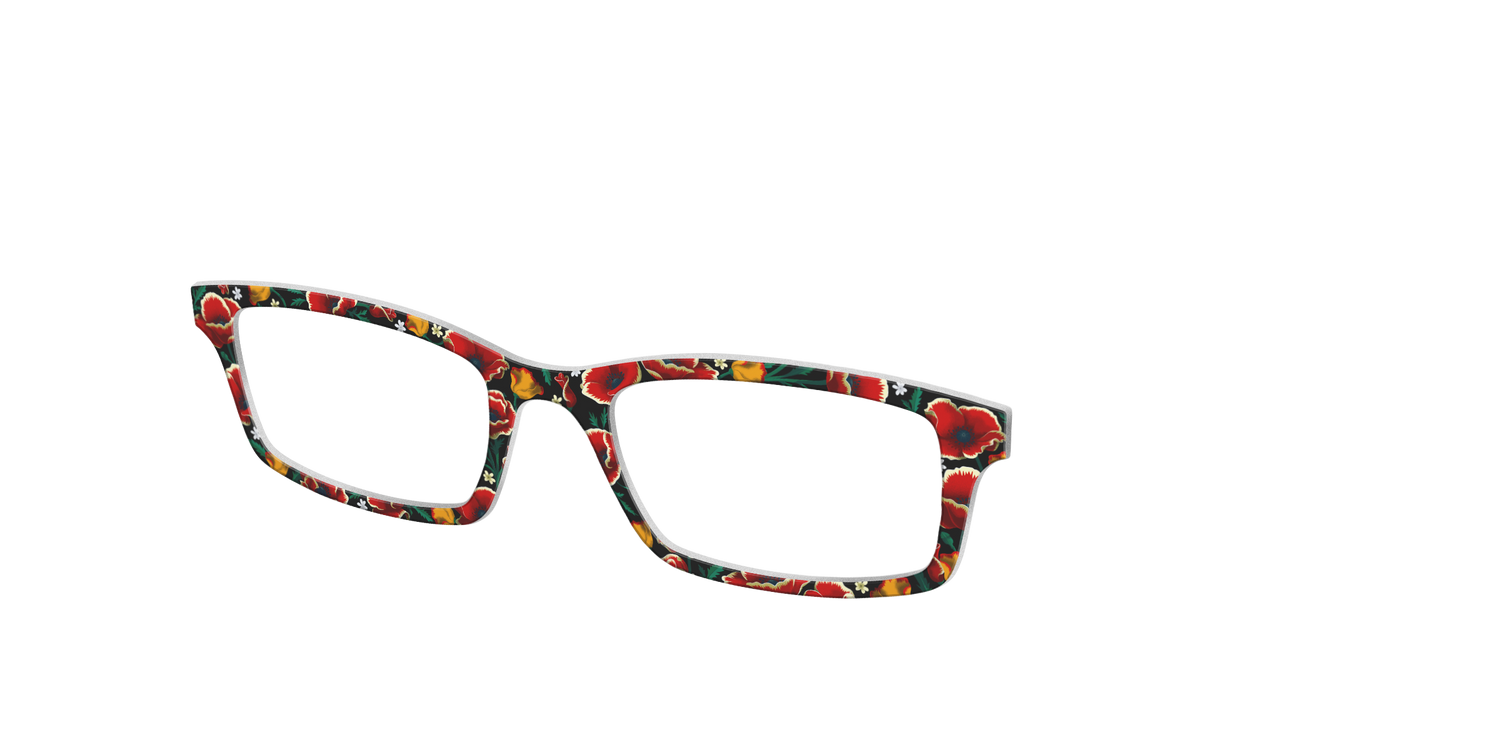 The Passionate Poppies - Angle Top Image - Pair Eyewear