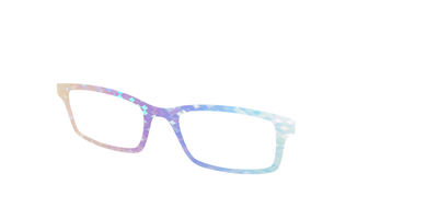 The Pastel Rainbow Prisms - Angle Top Thumbnail - Pair Eyewear