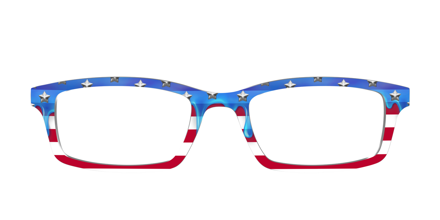 The Patriotic Slime - Front Top Image - Pair Eyewear