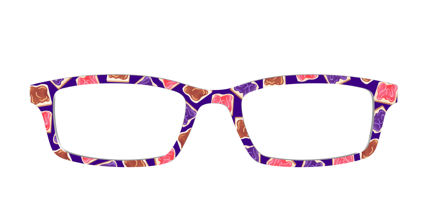 The PB & J - Front Top Image - Pair Eyewear