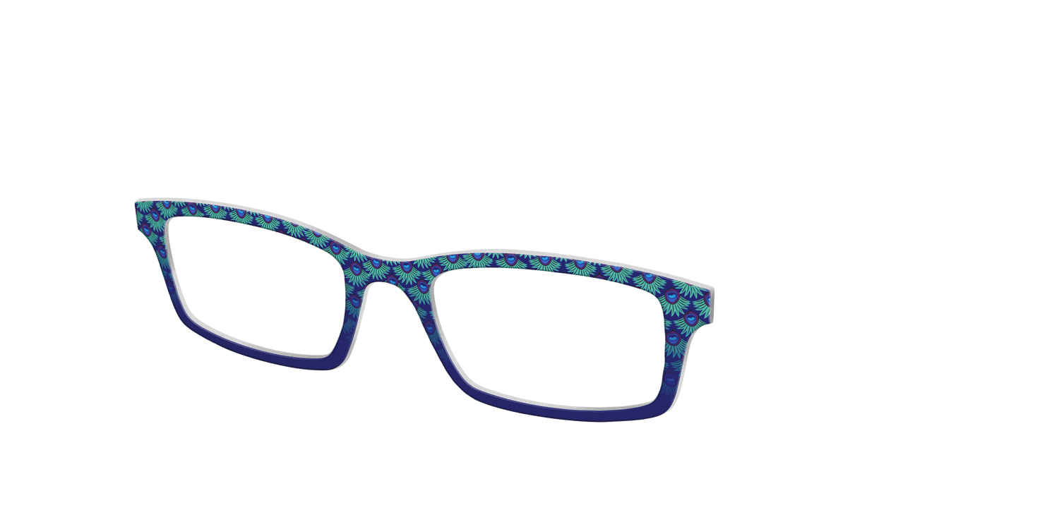The Peacock Scallop - Angle Top Image - Pair Eyewear