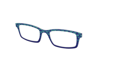 The Peacock Scallop - Angle Top Thumbnail - Pair Eyewear